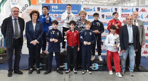 Successi a Rovigo nella 2^ prova del Grand Prix Kinder Joy of Moving Under 14 di fioretto